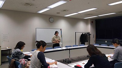 ミニ講義の様子
《クリックで大きな画像》